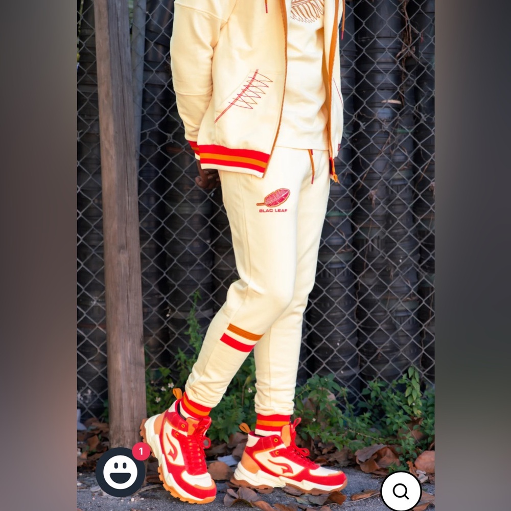Blac Leaf Size S BASIC Q SERIES WHEAT JOGGER